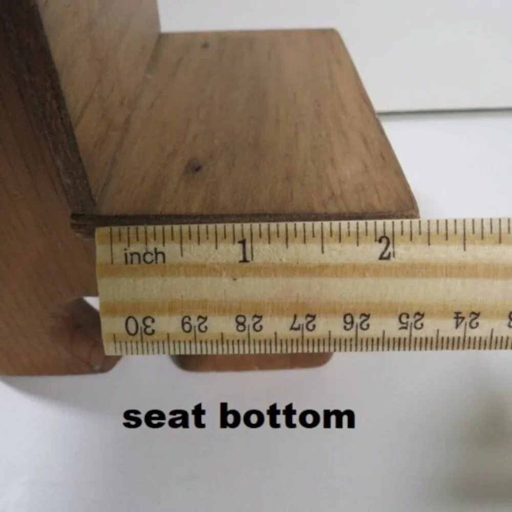 Wooden Doll School Desk Miniature (thick) 1980's
